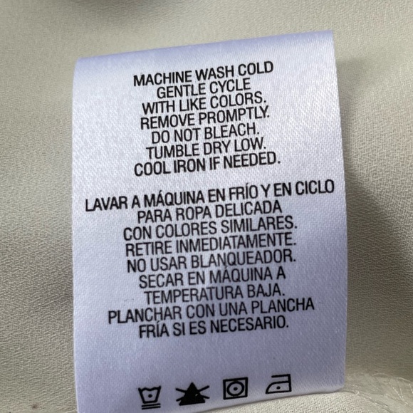 METAPHOR Black Trim Long Sleeves Button Down Shirt Sz XL - Picture 10 of 10